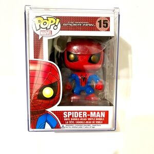 Funko POP! MARVEL - The Amazing Spider-Man #15 (Retired/Vaulted) NEW W HARD CASE